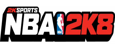 NBA 2K8 title screen for Playstation 2